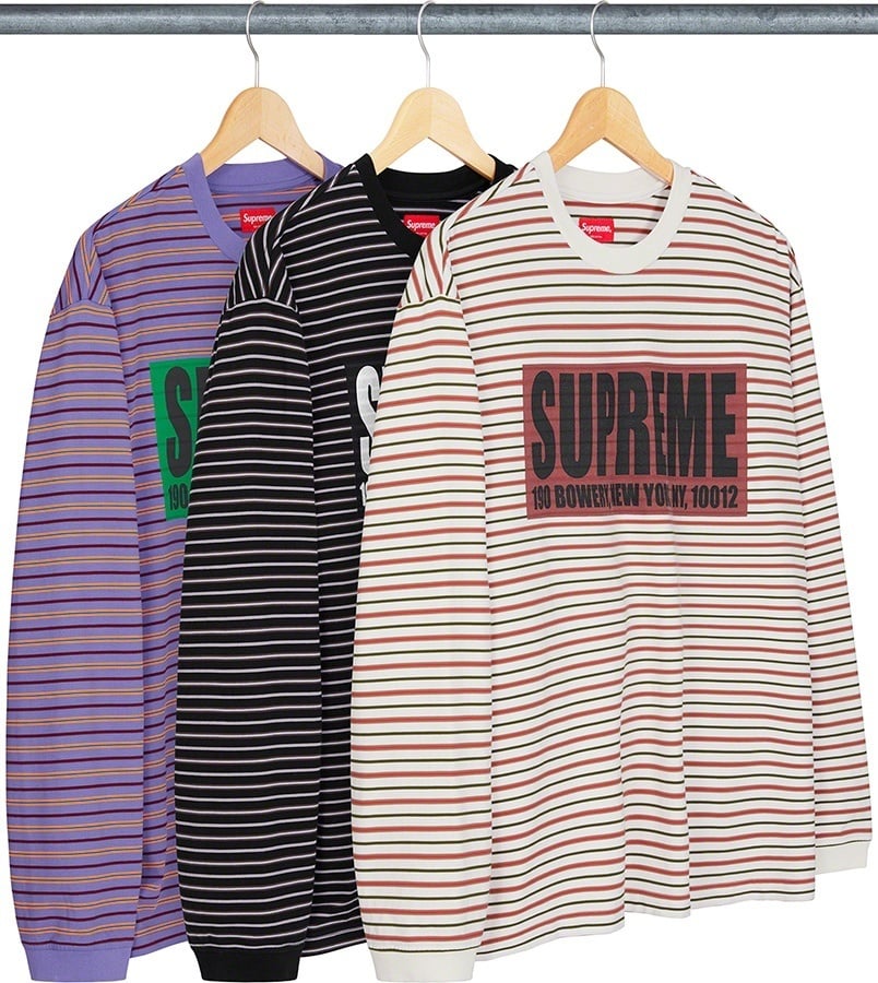 Thin Stripe L/S Top